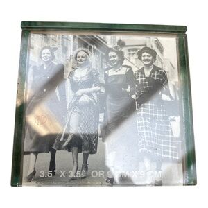 Glass Square Multi photo Cube Picture Frame